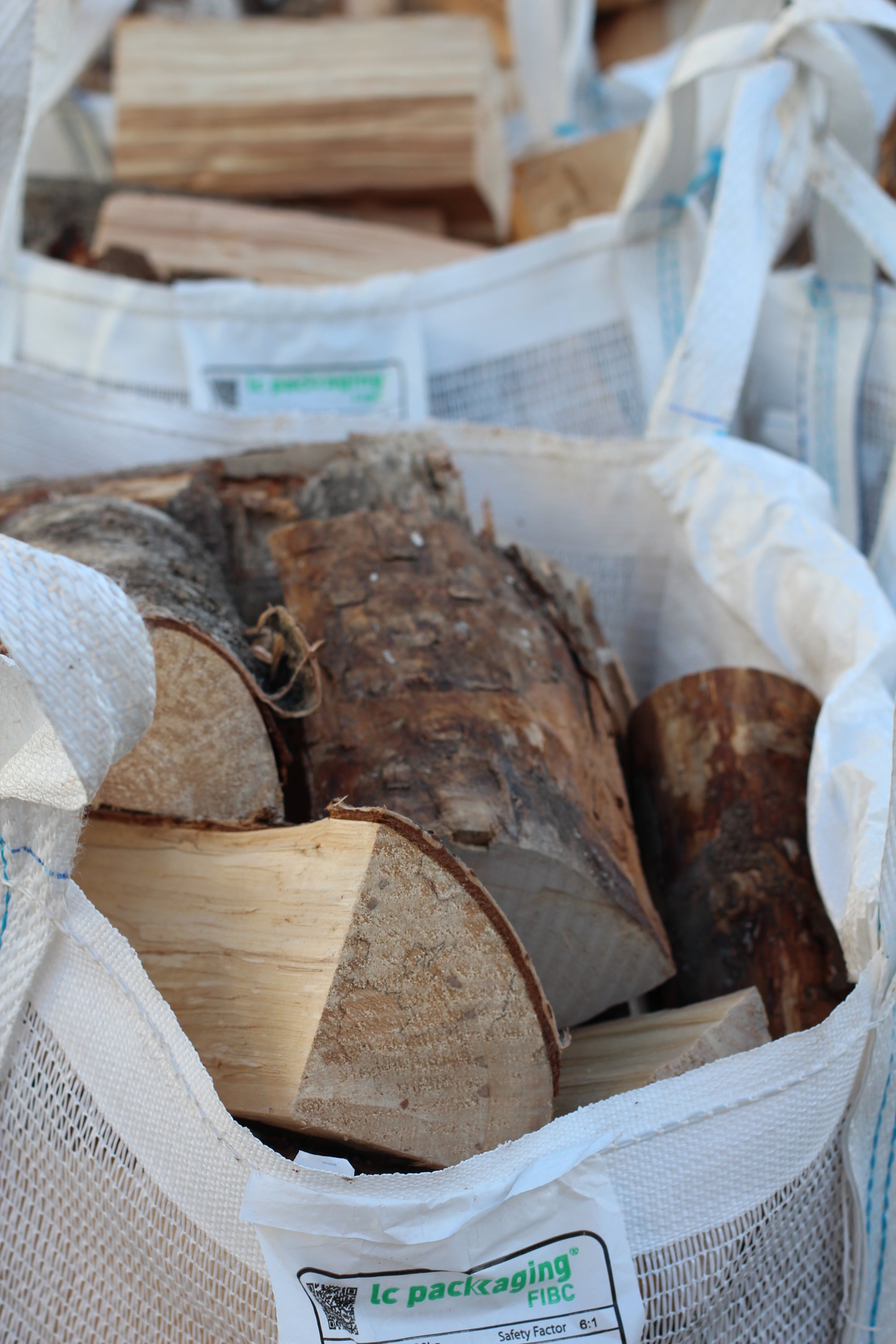 Kiln Dried Firewood - Beech - Barrow Bags