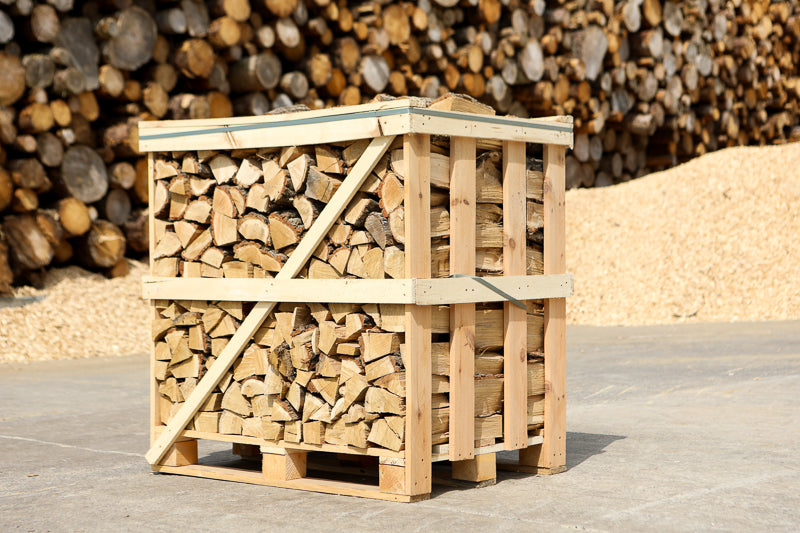Collection - Kiln Dried Birch Firewood - Full Crate