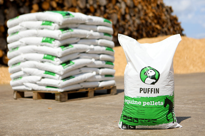 Puffin© Equine Bedding Pellets - 15kg Bags