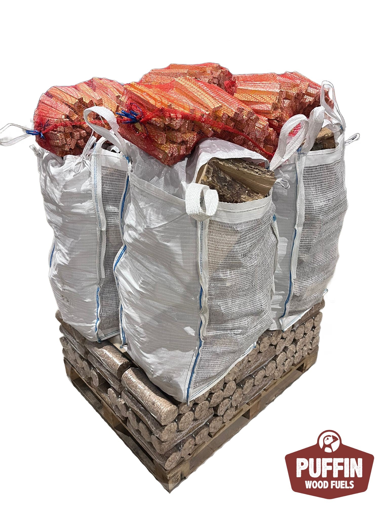 Kiln Dried Birch Mixed Firewood Bundle - Large