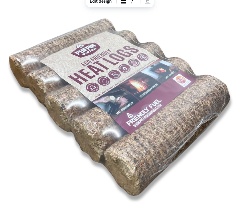 Puffin Heat Logs - 10kg Packs