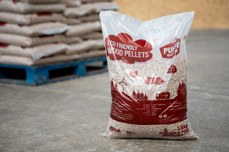 Puffin© ENplus Fuel Pellets - 15kg Bags